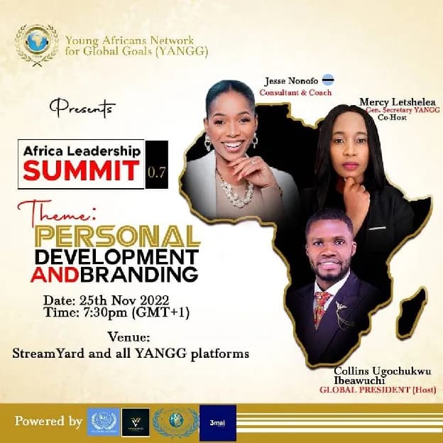 Africa Leadership Summit 0.7 — Personal Development and Branding