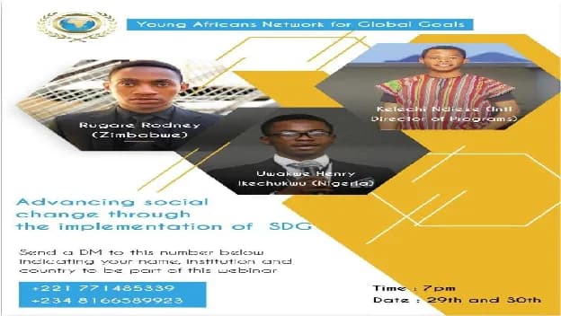 Virtual Education Series — Advancing Social Change through the SDGs