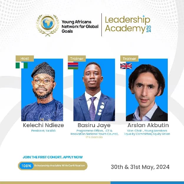 YANGG Leadership Academy 2024 — Cohort One